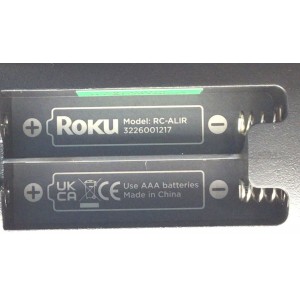 CONTROL REMOTO PARA SMART TV HISENSE ROKU (ORIGINAL, NUEVO) / NUMERO DE PARTE RC-ALIR / 3226001217 / RC18F-T5 / RC18F-T8